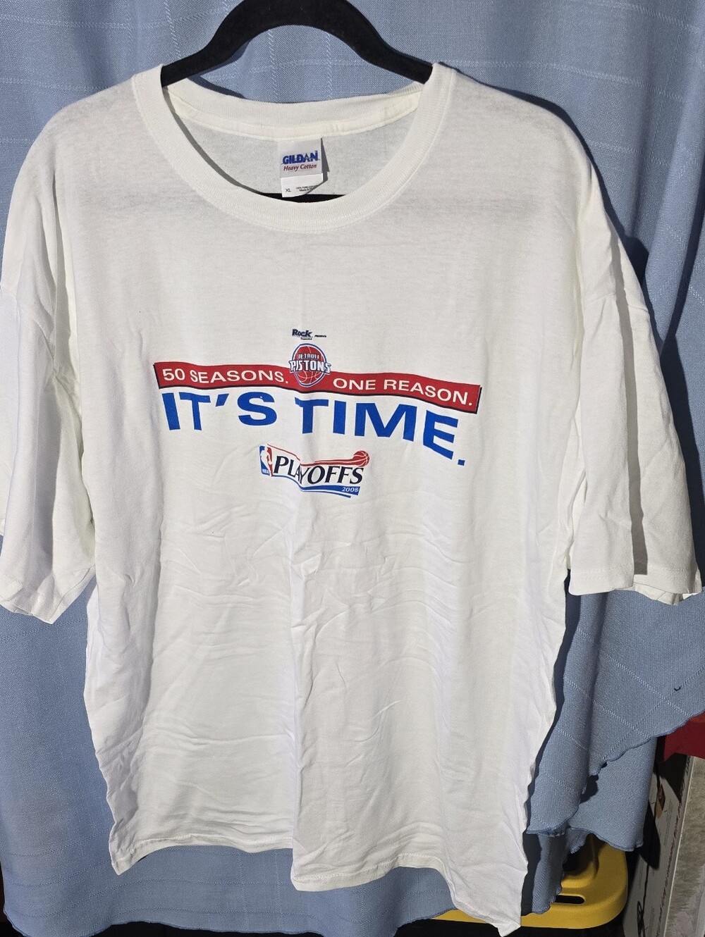 Pistons 50th Season Playoff Tee